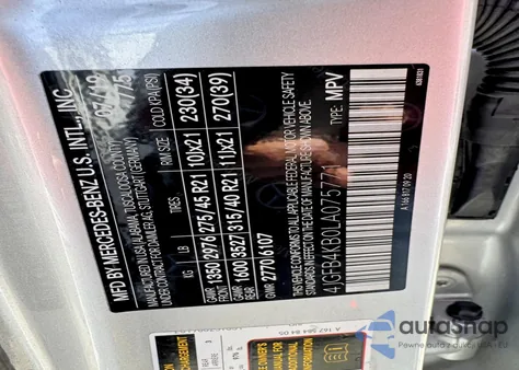 2020 Mercedes-Benz Gle 350 4Matic z USA, uszkodzony, nr VIN 4JGFB4KB0LA075771